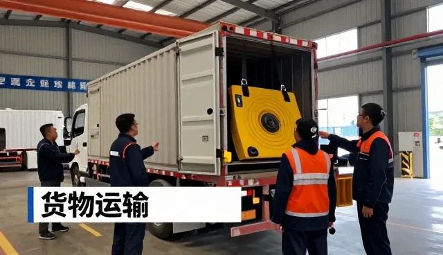 厂房车间中的货物运输优势展示